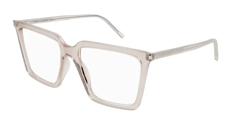 Donna SL 474 OPT 003 Montature da vista Acetato Rosa Trasparente Farfalla