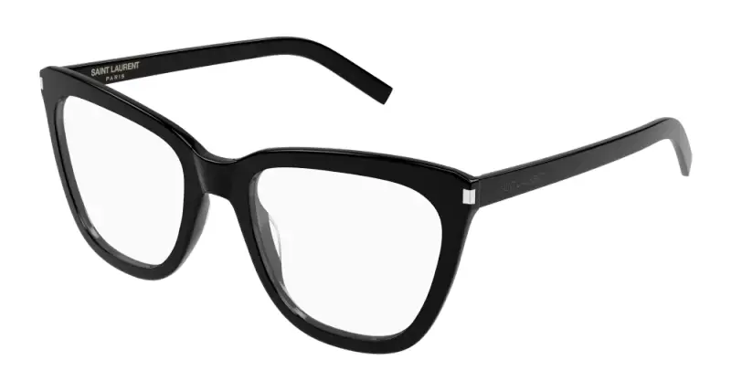 Donna SL 548 SLIM OPT 001 Montature da vista Acetato Nero Farfalla
