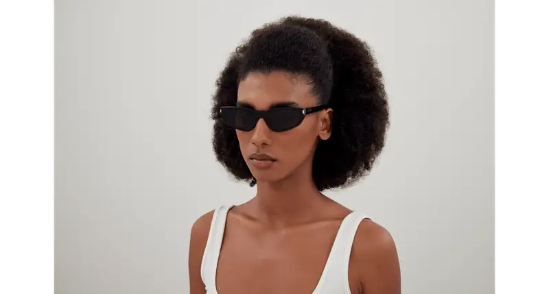 SAINT LAURENT Occhiali da sole Donna Nero 854423 miniatura 3