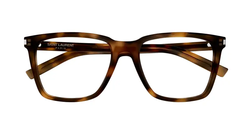 Donna SL 717 SLIM 003 Montature da vista Acetato Havana Trasparente Squadrata miniatura 2