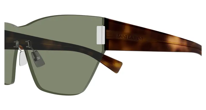 SAINT LAURENT Occhiali da sole Donna Verde 876734 miniatura 2