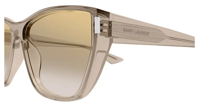 SAINT LAURENT Occhiali da sole Donna Giallo 876538 miniatura 2