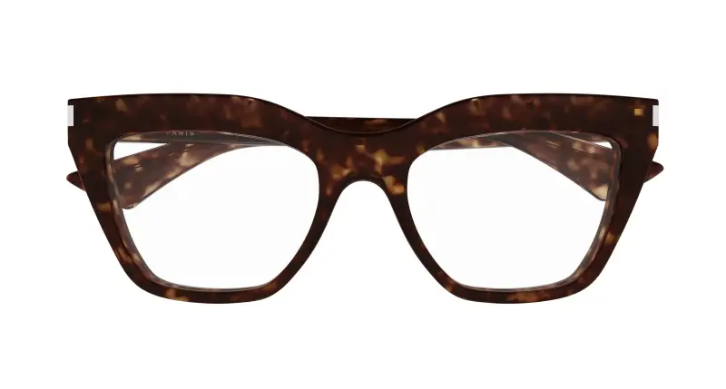 Donna SL 760 002 Montature da vista Acetato Havana Trasparente Cat Eye miniatura 2