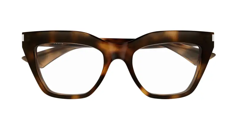 Donna SL 760 003 Montature da vista Acetato Havana Trasparente Cat Eye miniatura 2