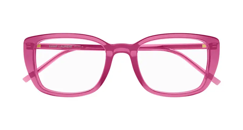 Donna SL 776 009 Montature da vista Acetato Rosa Trasparente Squadrata miniatura 2