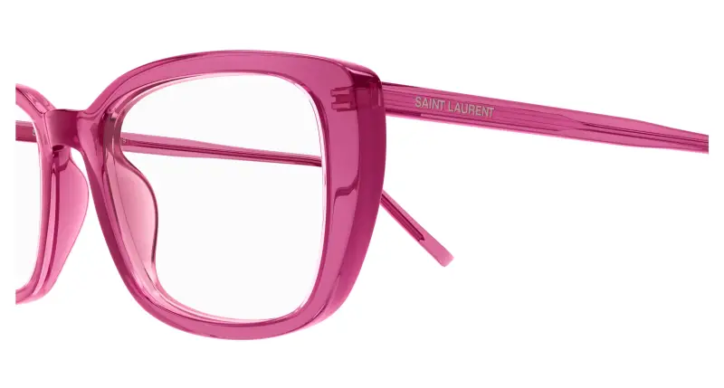 Donna SL 776 011 Montature da vista Acetato Rosa Trasparente Squadrata miniatura 3