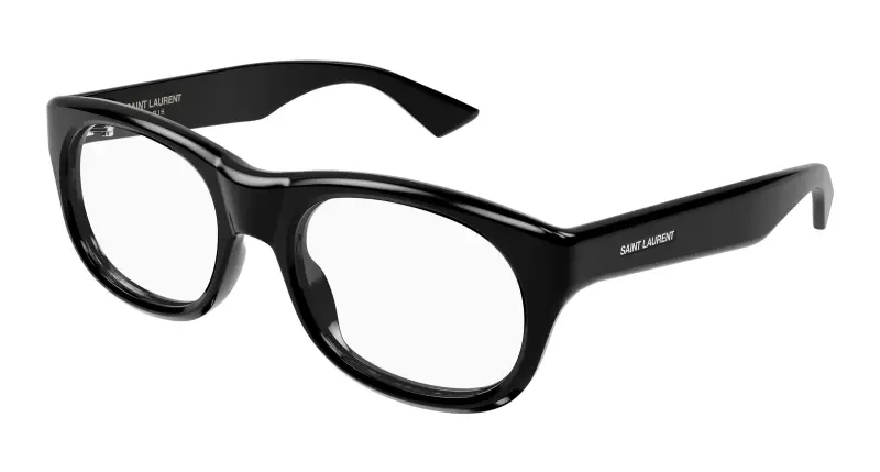 Donna SL 815 ROMY OPT 001 Montature da vista Acetato Nero Trasparente Squadrata