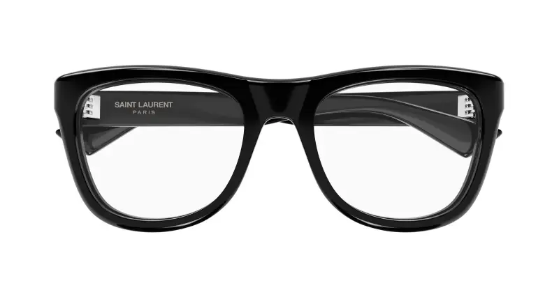 Donna SL 816 OPT 001 Montature da vista Acetato Nero Trasparente Cat Eye miniatura 2