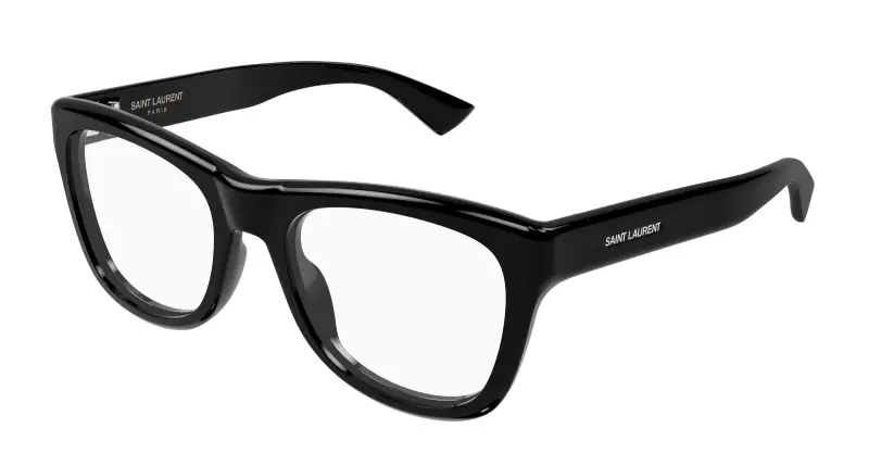 Donna SL 816 OPT 001 Montature da vista Acetato Nero Trasparente Cat Eye