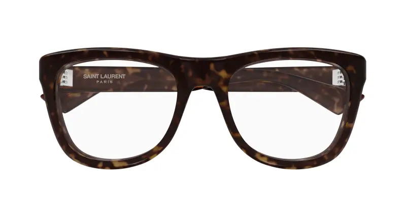 Donna SL 816 OPT 002 Montature da vista Acetato Havana Trasparente Cat Eye miniatura 2