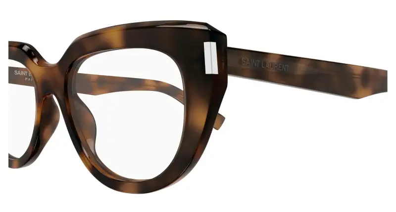 Donna SL 828 003 Montature da vista Acetato Havana Trasparente Cat Eye miniatura 3