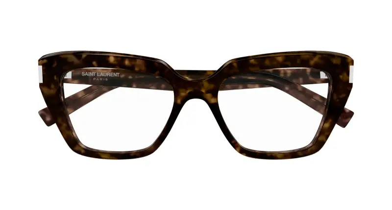 Donna SL 829 002 Montature da vista Acetato Havana Trasparente Cat Eye miniatura 2