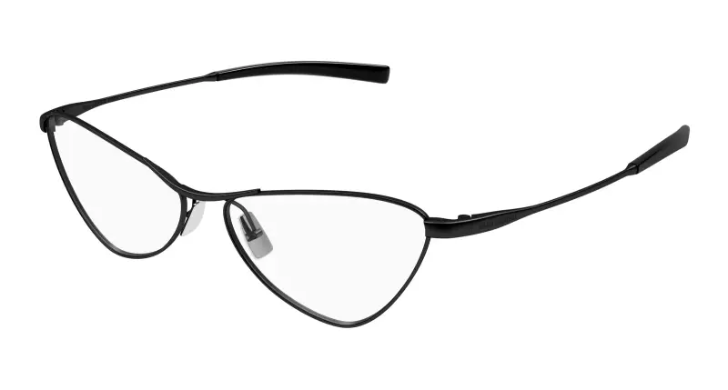 Donna SL 830 OPT 001 Montature da vista Metallo Nero Trasparente Cat Eye