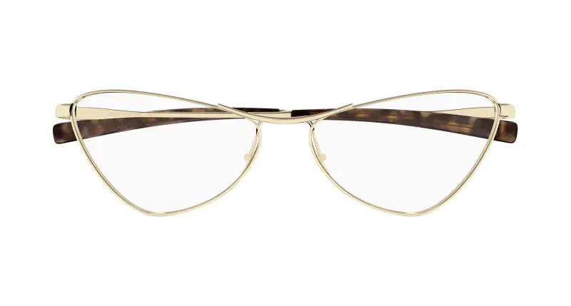 Donna SL 830 OPT 002 Montature da vista Metallo Oro Trasparente Cat Eye miniatura 2