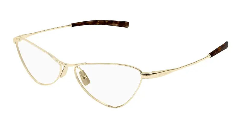 Donna SL 830 OPT 002 Montature da vista Metallo Oro Trasparente Cat Eye