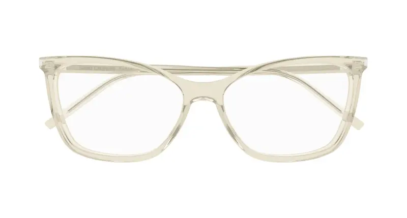 Donna SL 834 004 Montature da vista Acetato Giallo Trasparente Cat Eye miniatura 2