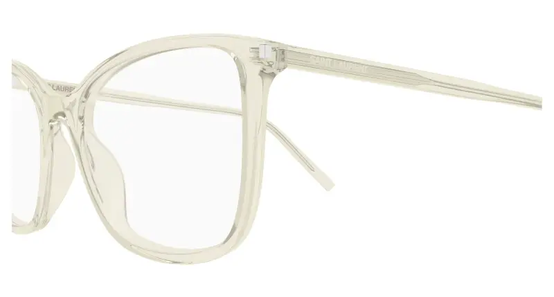 Donna SL 835 004 Montature da vista Acetato Giallo Trasparente Cat Eye miniatura 3