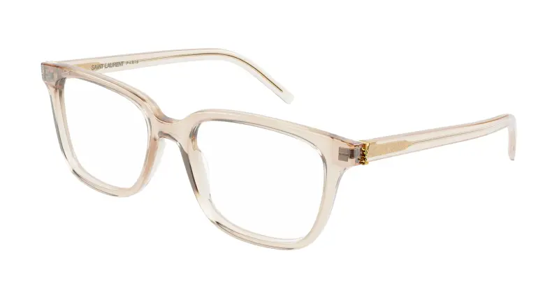 Donna SL M110/F 003 Montature da vista Acetato Nude Squadrata Antiriflesso