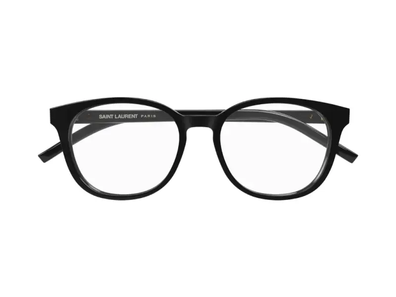 Donna SL M111/F 001 Montature da vista Plastica Nero Squadrata Antiriflesso miniatura 2