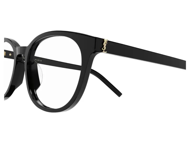 Donna SL M111/F 001 Montature da vista Plastica Nero Squadrata Antiriflesso miniatura 3