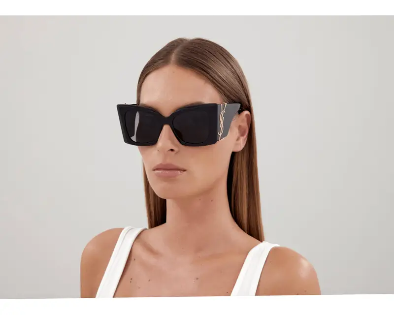 SAINT LAURENT Occhiali da sole Donna Nero 853646 miniatura 3