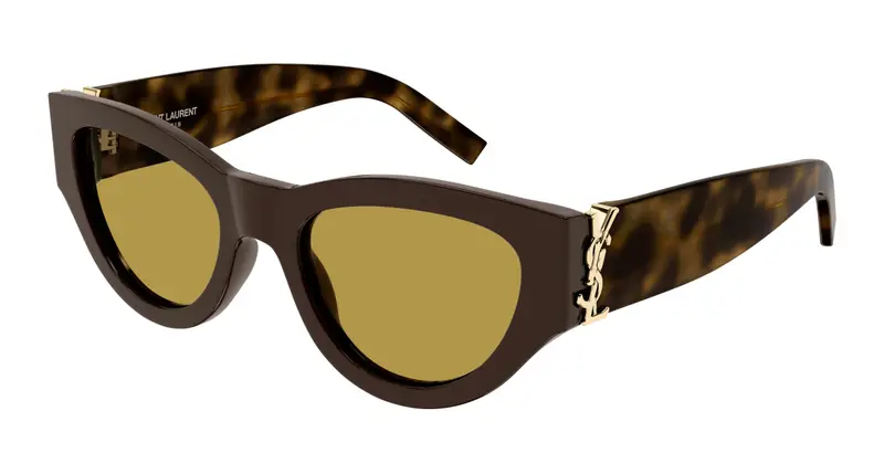 SAINT LAURENT Occhiali da sole Donna Marrone 875058