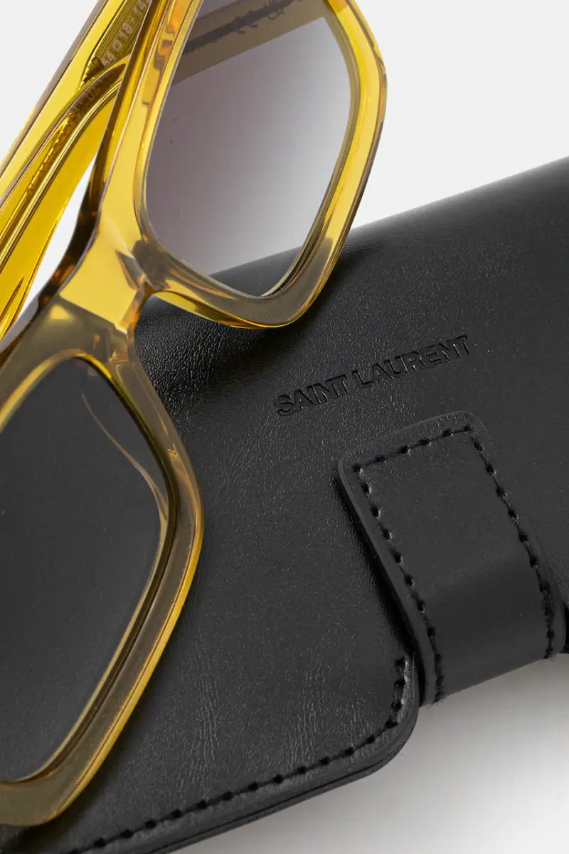 SAINT LAURENT Occhiali da sole Donna Giallo 3246246 miniatura 4