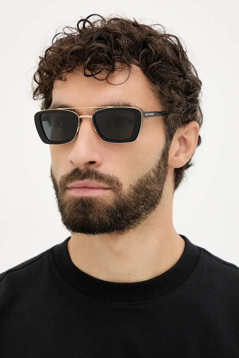 occhiali da sole colore nero SL 825 miniatura 2