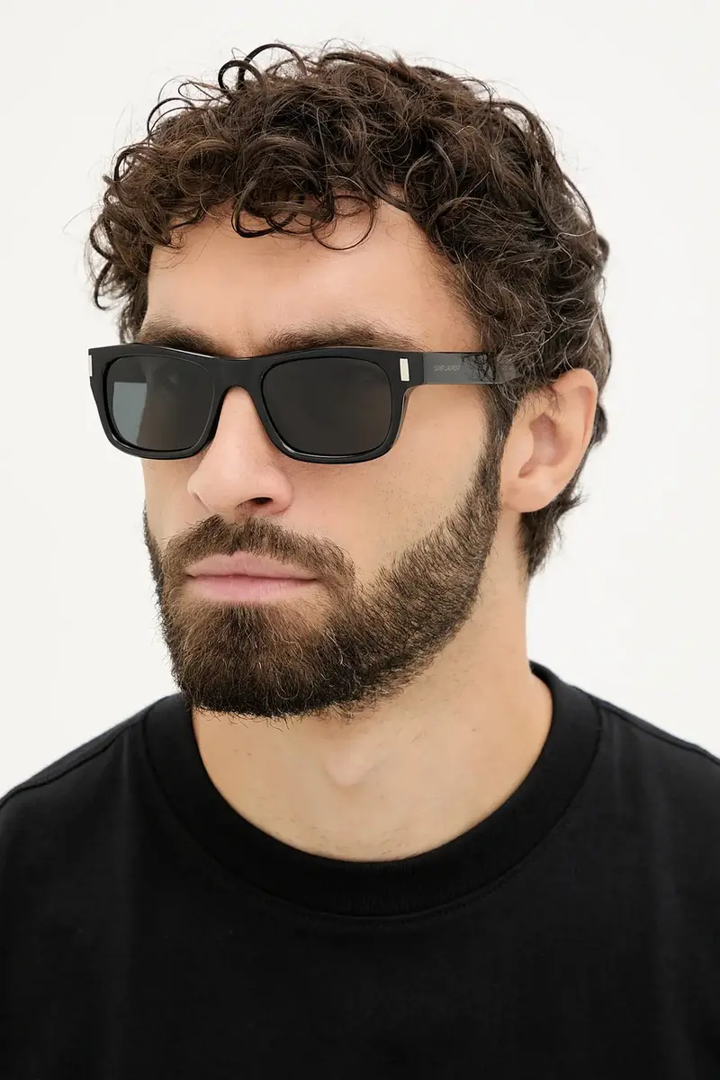 occhiali da sole colore nero SL 83 miniatura 2