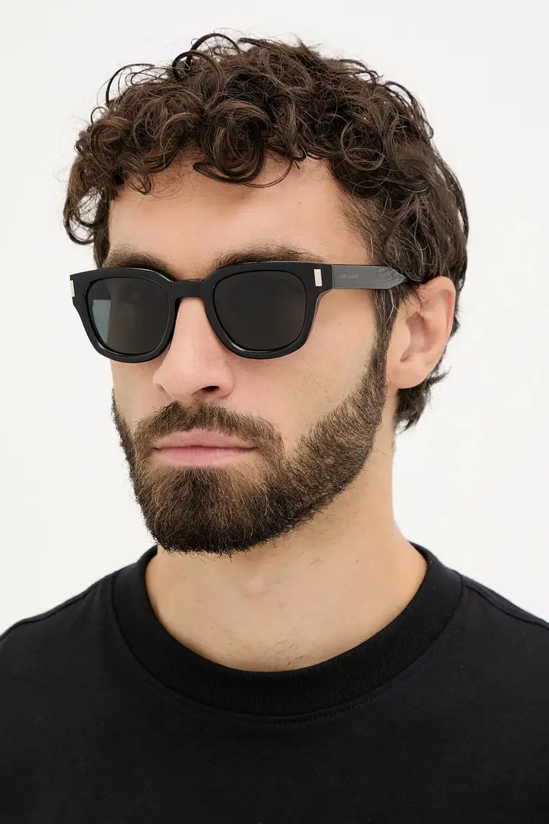 occhiali da sole colore nero SL 838 miniatura 2