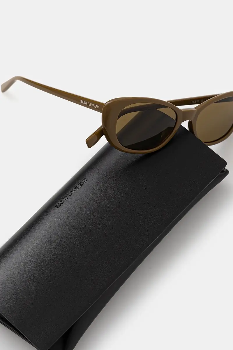 SAINT LAURENT Occhiali da sole Donna Marrone 3772027 miniatura 4