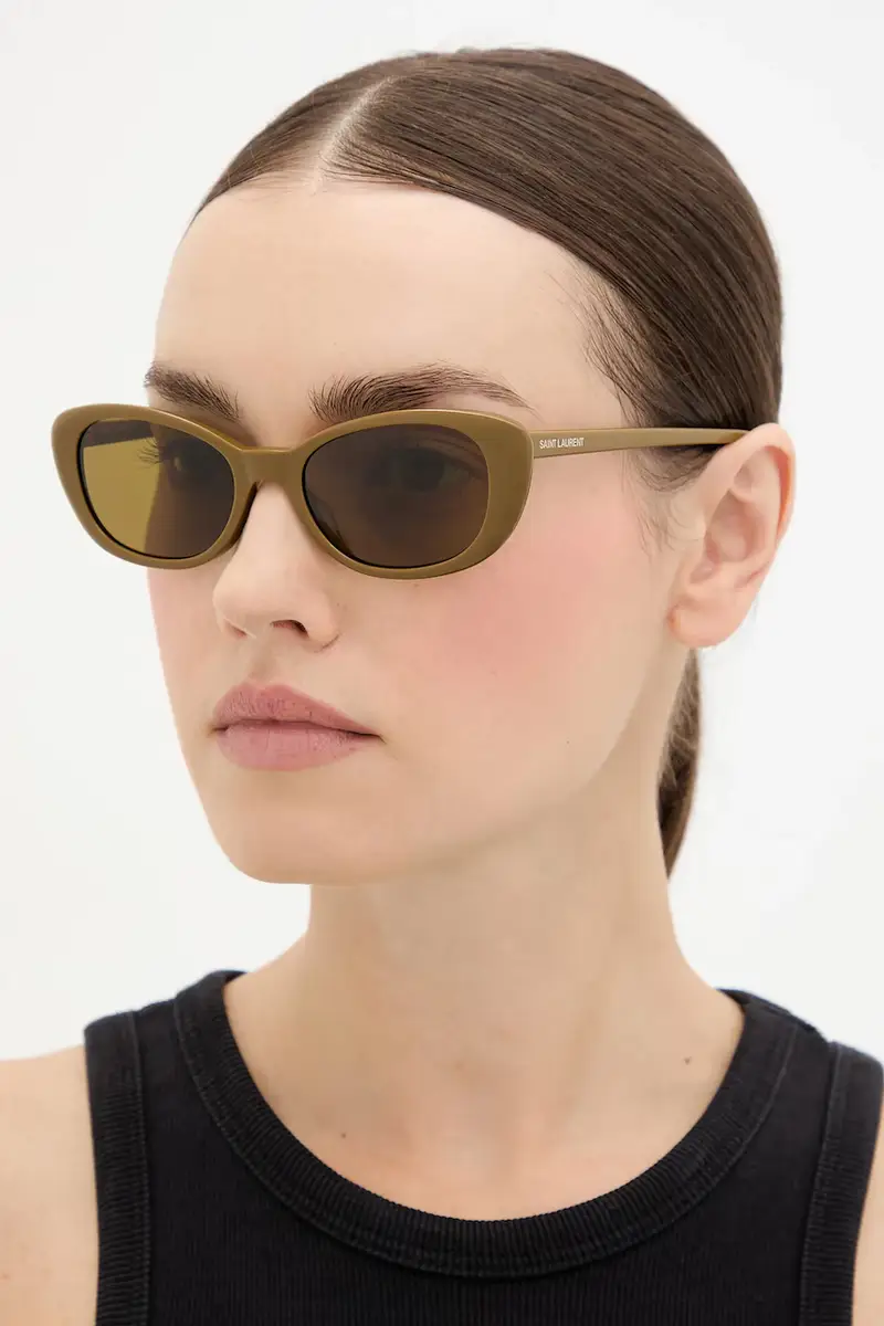 SAINT LAURENT Occhiali da sole Donna Marrone 3772027