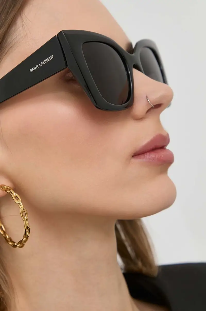 SAINT LAURENT Occhiali da sole Donna Nero 3261690 miniatura 5