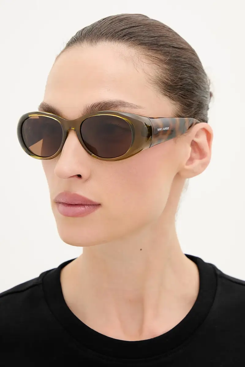 SAINT LAURENT Occhiali da sole Donna Verde 3668727