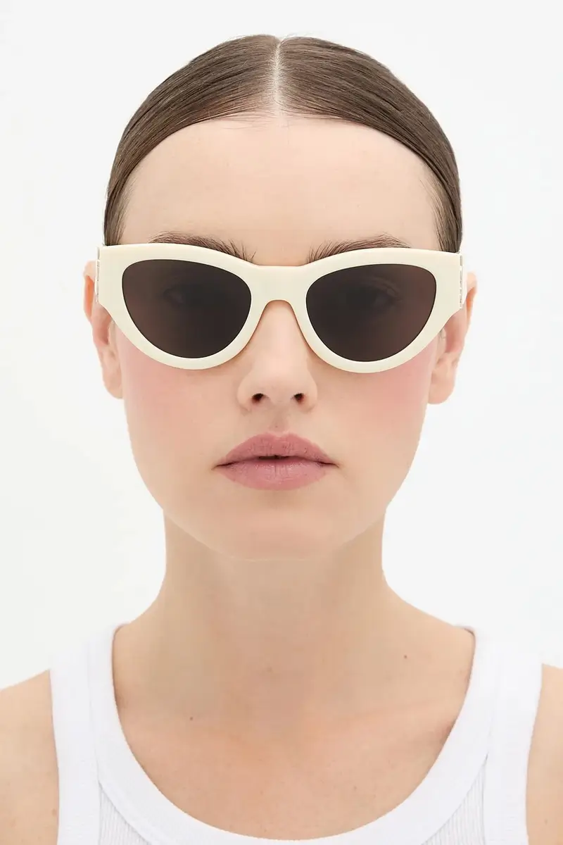 SAINT LAURENT Occhiali da sole Donna Beige 3764654 miniatura 5