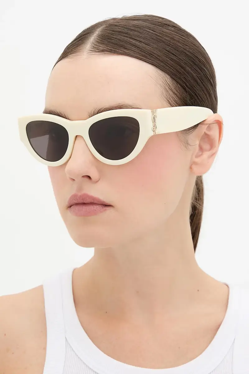 SAINT LAURENT Occhiali da sole Donna Beige 3764654