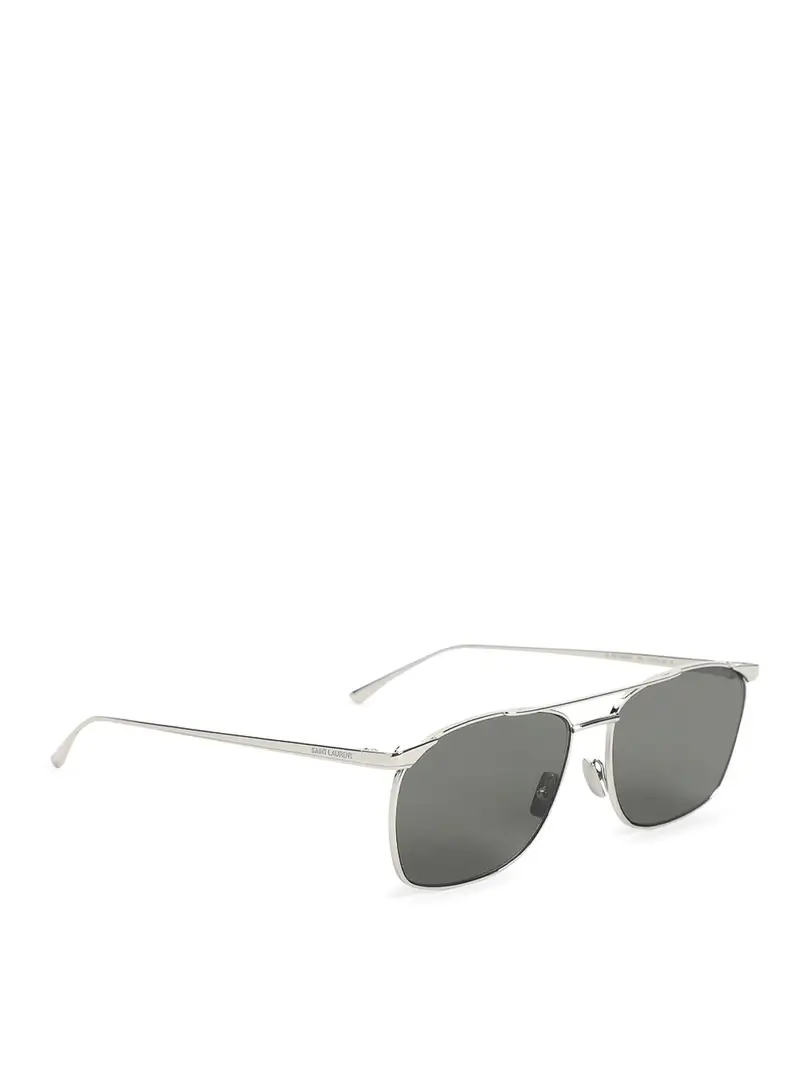 Occhiali da sole in metallo Grigio