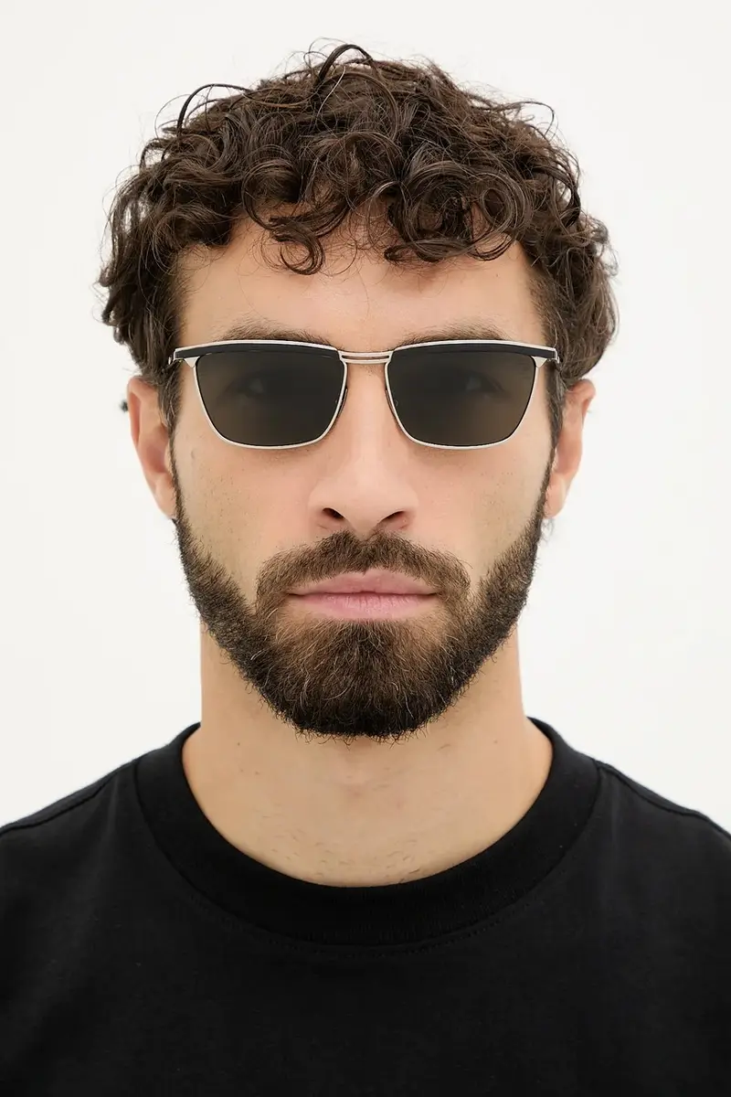 SAINT LAURENT Occhiali da sole Uomo Argento 3764545 miniatura 5