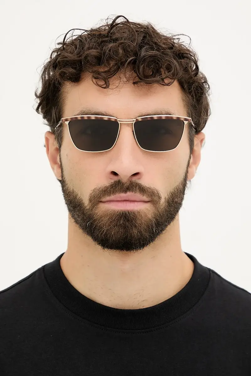 SAINT LAURENT Occhiali da sole Uomo Oro 3778993 miniatura 5