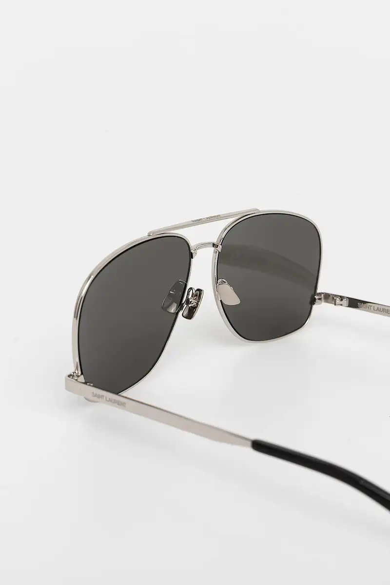 SAINT LAURENT Occhiali da sole Uomo Grigio 3249767 miniatura 4