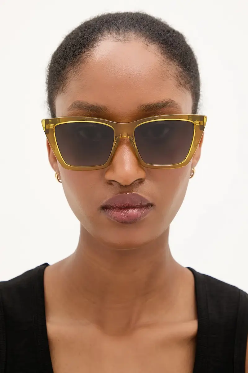 SAINT LAURENT Occhiali da sole Donna Giallo 3246245 miniatura 5