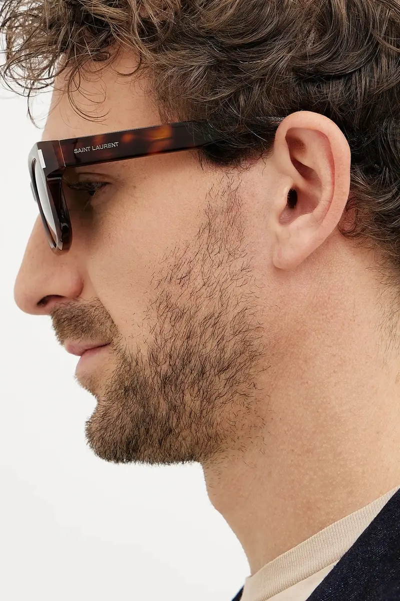 SAINT LAURENT Occhiali da sole Uomo Arancione 3241516 miniatura 5