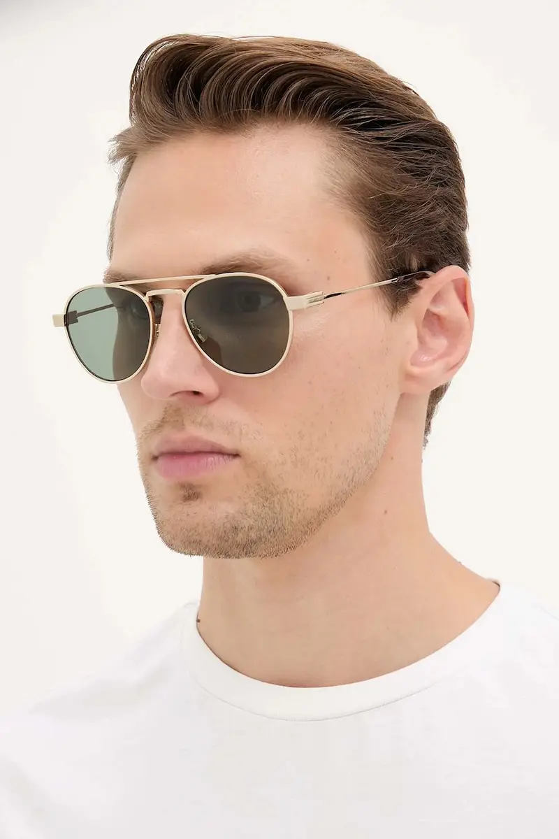 SAINT LAURENT Occhiali da sole Uomo Oro 2233524