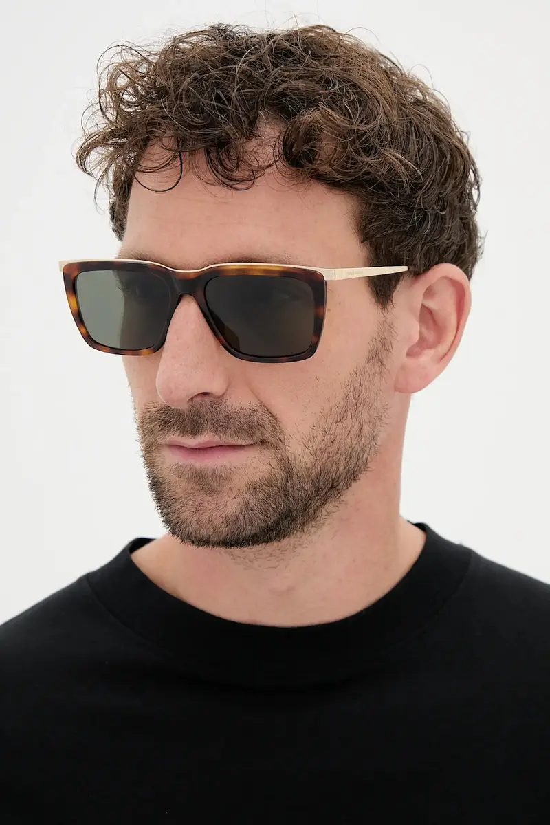 SAINT LAURENT Occhiali da sole Uomo Oro 2233535