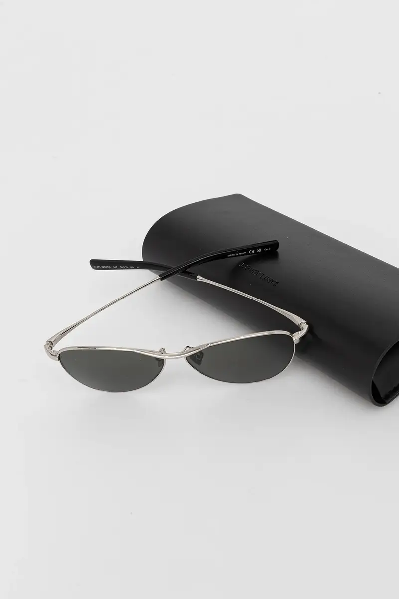 SAINT LAURENT Occhiali da sole Donna Argento 3764549 miniatura 4