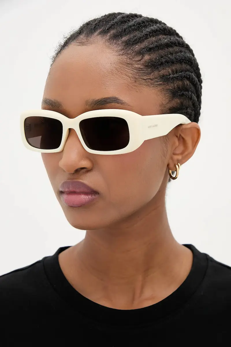 occhiali da vista colore beige SL 809 miniatura 3