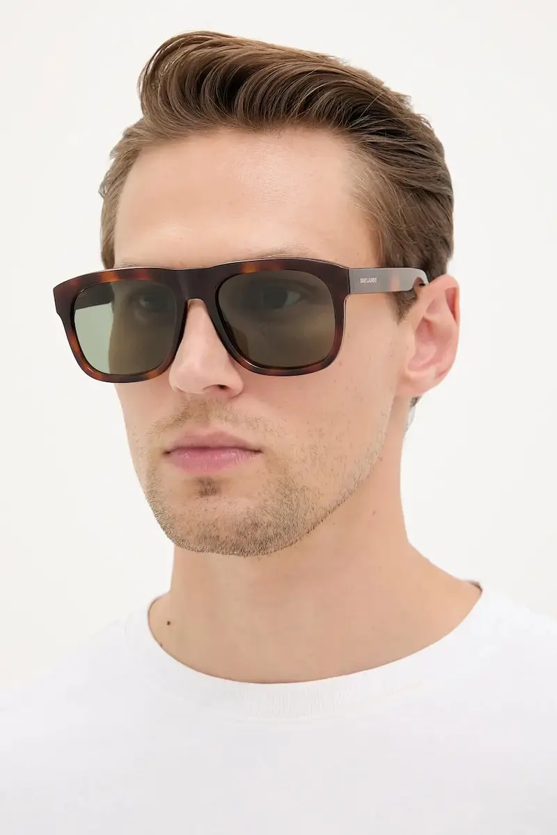 SAINT LAURENT Occhiali da vista Uomo Verde 2236973