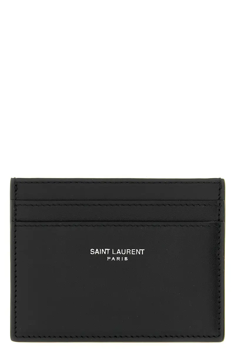 Portacarte Logo Nero