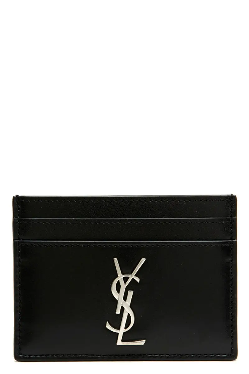 Portacarte 'Monogramme' Nero