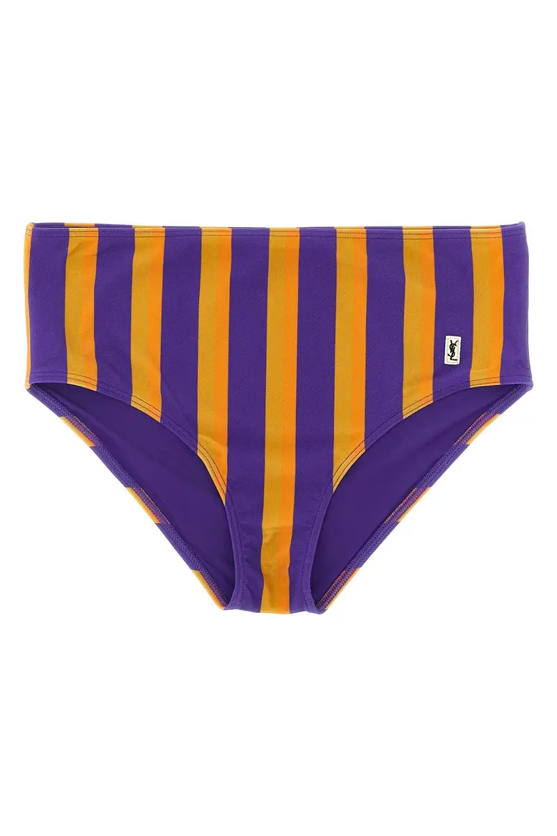 Slip Bikini Righe Multi